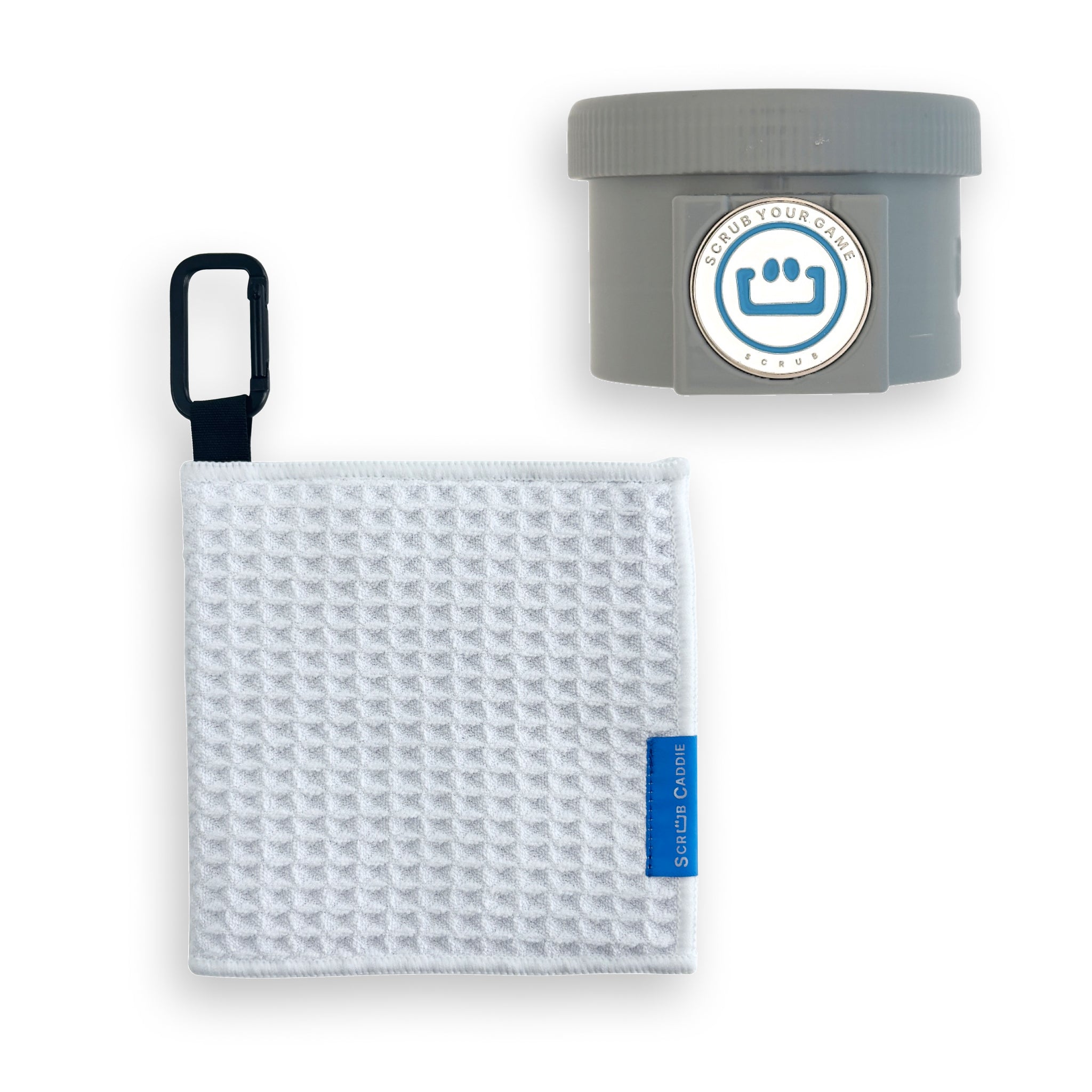 CADDIEO DUO | Portable Golf Ball + Club Cleaner